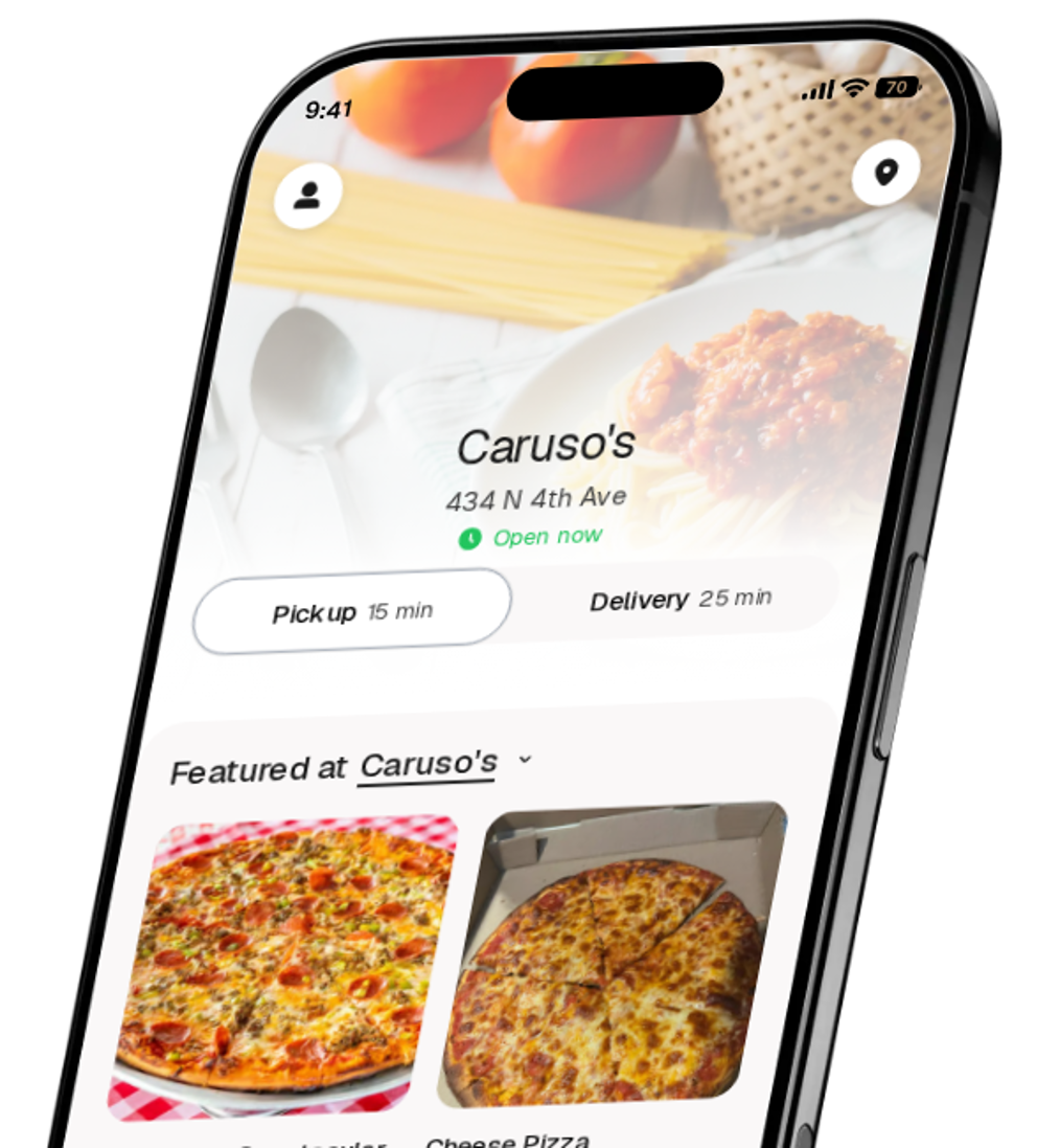 Caruso's app preview
