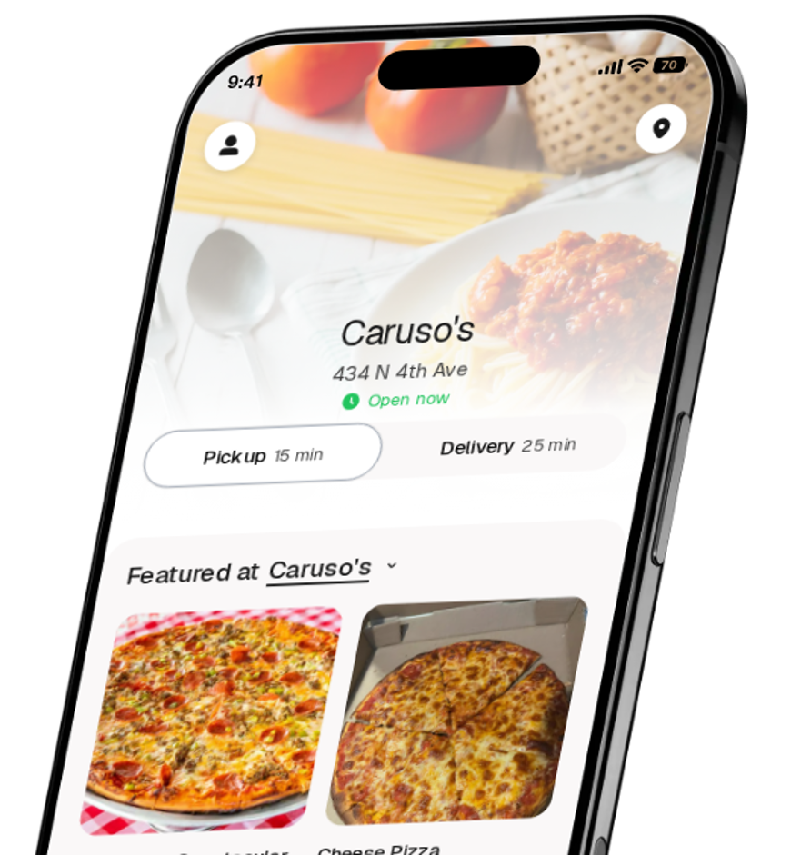 Caruso's app preview